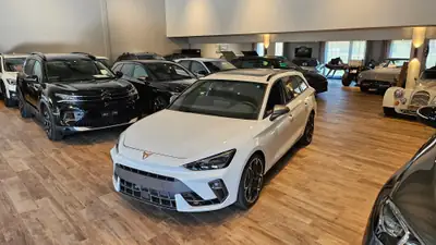 CUPRA Leon ST 2.0 TSI VZ — Break sportif 333 ch, tous terrains, quasi neuf — side view