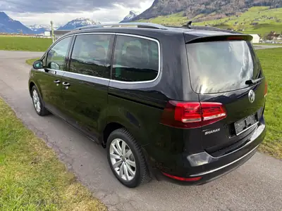 VW Sharan 1.4 TSI Highline — Monospace 7 places, entretien impeccable, 49 000 km — side view
