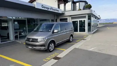 VW T6 Multivan 2.0 Bi-TDI Highline 4Motion — Minibus 7 places, traction intégrale, sans sinistre — Außenansicht