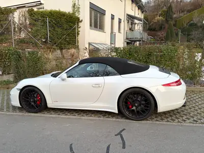 Porsche 911 Cabrio Carrera GTS — Roadster sportif légendaire, 62'000 km, Approved Porsche — vista esterna