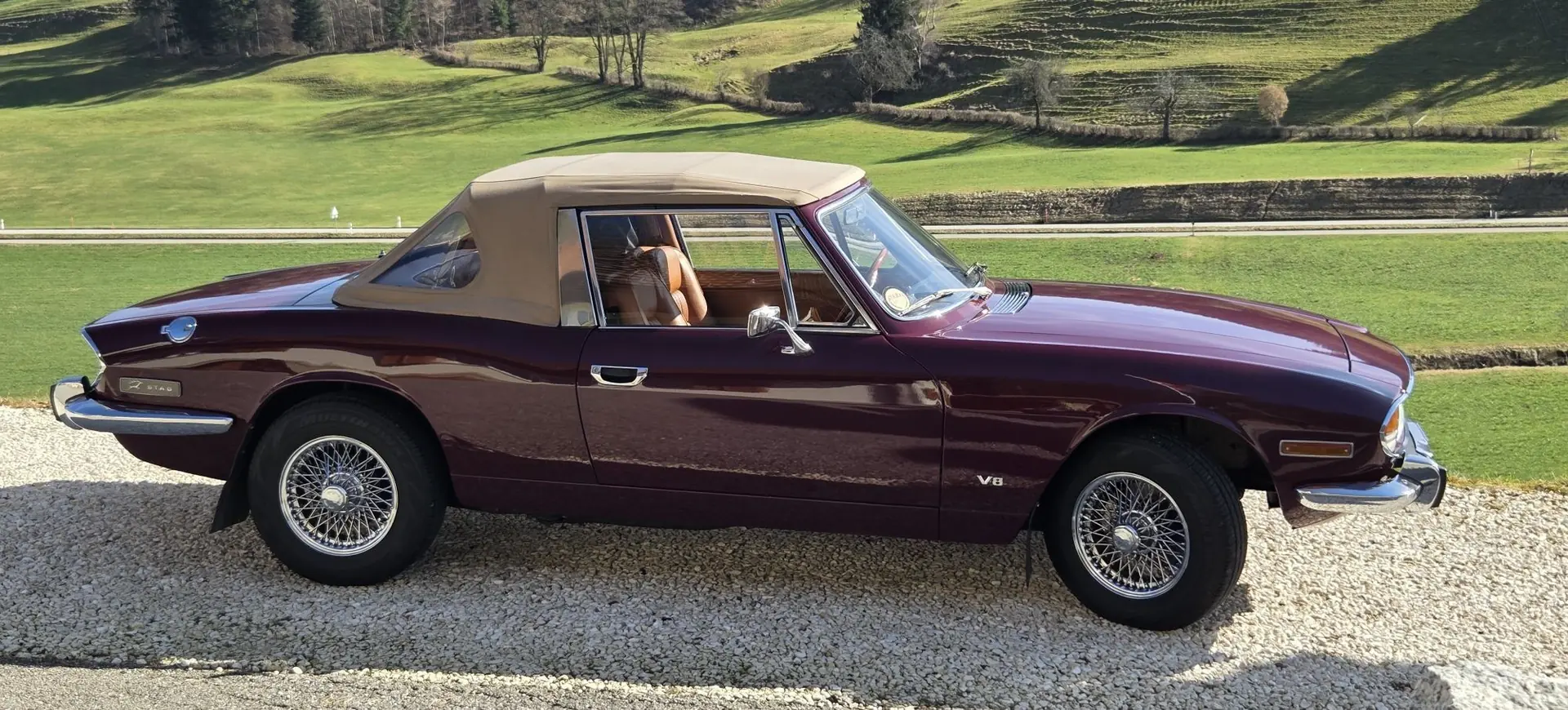 Triumph Stag 1972 occasion Holderbank — 2