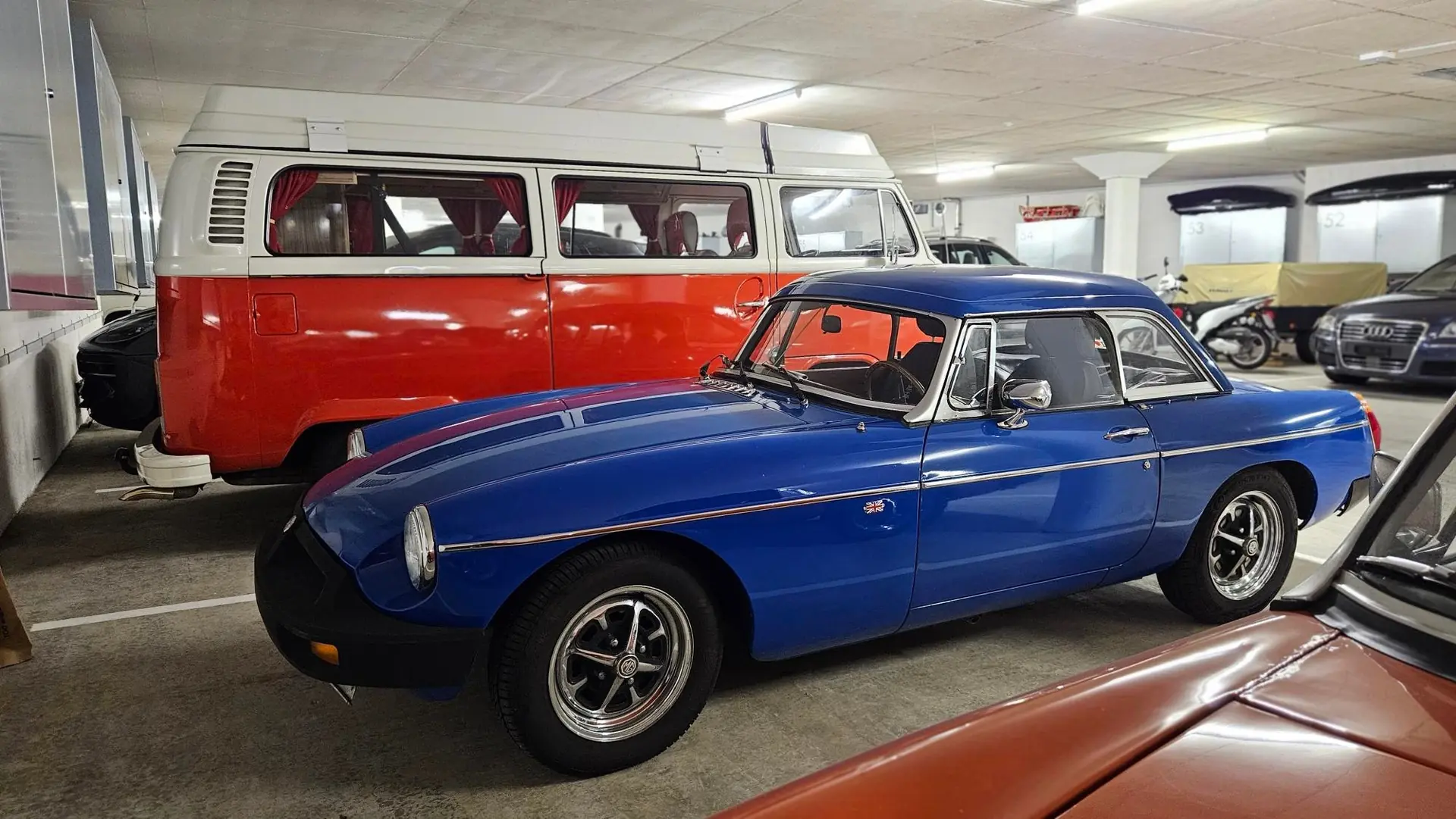 MG MGB 1976 — Cabriolet britannique légendaire, 45'000 km seulement — vue extérieure