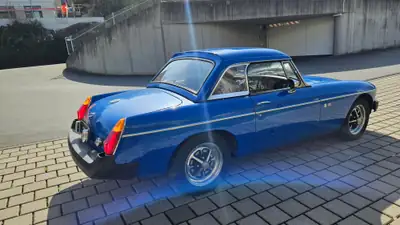 MG MGB 1976 — Cabriolet britannique légendaire, 45'000 km seulement — détail