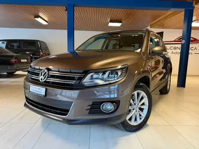 VW Tiguan 2.0 TDI 4Motion — SUV robuste, traction intégrale, diesel économique — Heckansicht