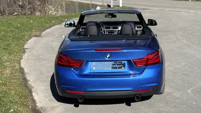 BMW 440i Cabrio M Sport — Cabriolet haute performance 360 ch, rare édition complète — arrière