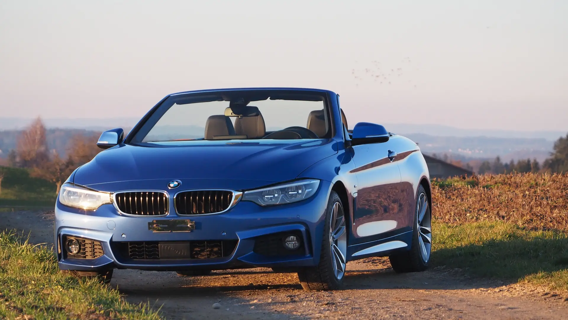 BMW 440i Cabrio M Sport — Cabriolet haute performance 360 ch, rare édition complète — vue extérieure