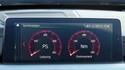 BMW 440i Cabrio M Sport — Cabriolet haute performance 360 ch, rare édition complète — tableau de bord