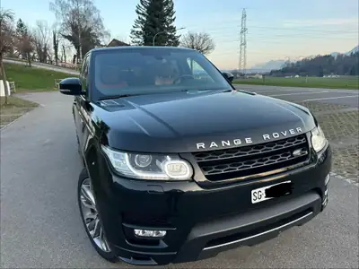 Range Rover Sport SDV8 Autobiography — SUV prestige diesel, entretien récent — Innenraum