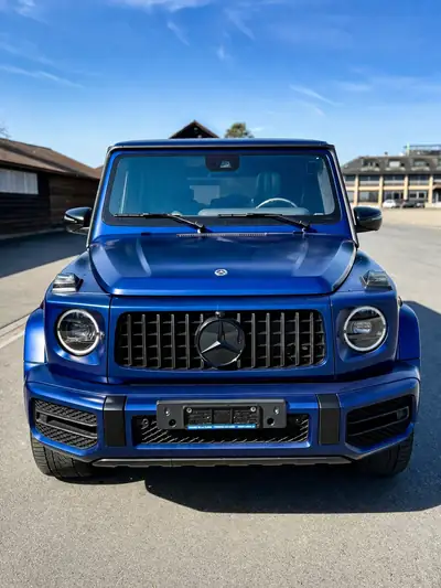 Mercedes-Benz G 63 AMG — SUV légendaire, 585 ch, configuration MANUFAKTUR rare — Seitenansicht
