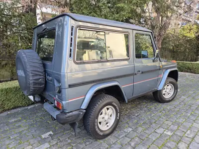 PUCH G 280 GE — Le SUV mythique des années 80, moteur 2.8L et transmission intégrale — Heckansicht