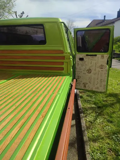 VW T3 2.1 — Pickup légendaire, 145'000 km, moteur essence fiable — fianco