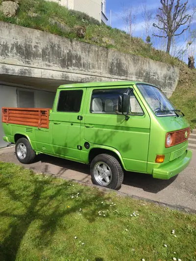 VW T3 2.1 — Pickup légendaire, 145'000 km, moteur essence fiable — interni