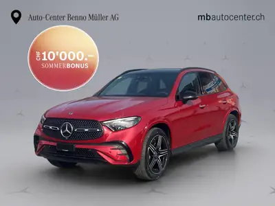 Mercedes-Benz GLC 400 e EQ Star AMG Line — SUV hybride rechargeable performant, 20 km au compteur — vue extérieure