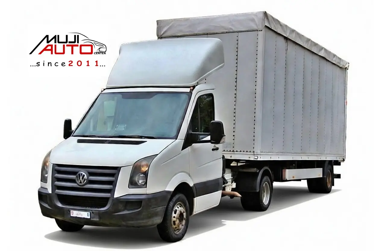 VW Crafter Sattelschlepper — Semi-remorque utilitaire diesel 164 ch, fonctionnel et prêt à l'emploi