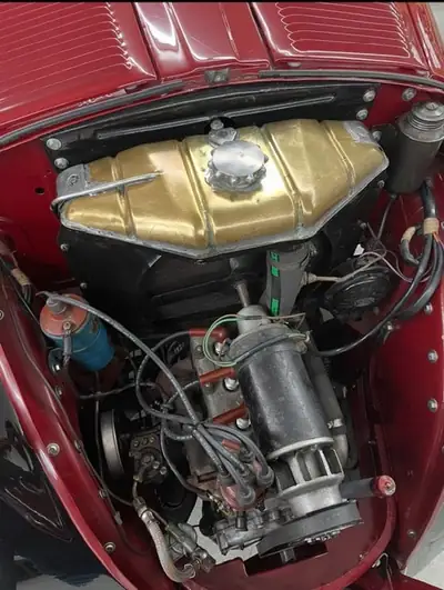 FIAT Topolino A 1948 — Chef-d'œuvre cabriolet des années 1940, authentique et rare — détail
