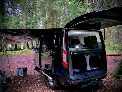 Ford Tourneo Custom 320 L1H1 Titanium — Camping-car aménagé, 8 places, 48'000 km — Miniatur 14