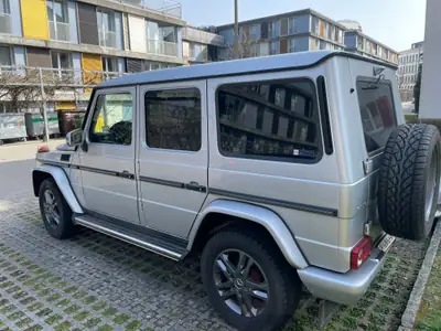 Mercedes-Benz G 500 — Le SUV emblématique avec 388 ch, fiabilité allemande — Seitenansicht