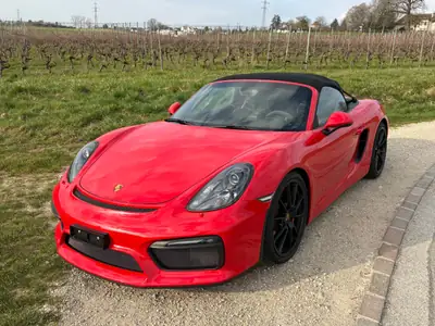 Porsche 718 Boxster Spyder 981 — Roadster légendaire, 18300 km seulement — vista esterna