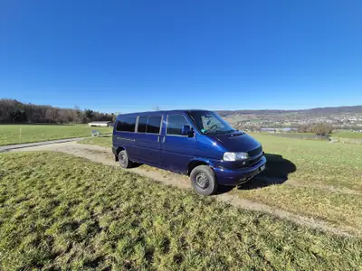 VW T4 Caravelle 2.5 TDI — Monospace 8 places robuste, moteur diesel fiable — Miniature 8