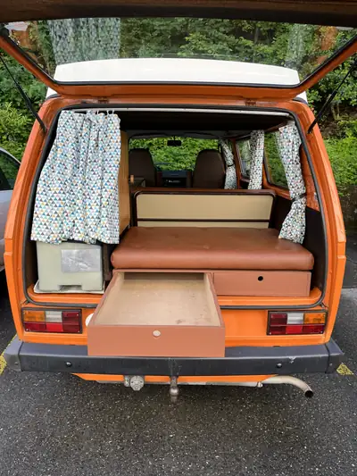 VW T3 Typ 2 Cassandra 1981 — Légende du camping-car, moteur 2.0L fiable — interni
