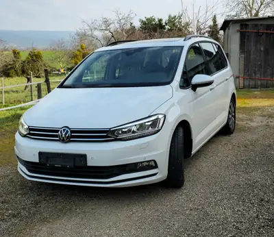 VW Touran 2.0 TDI BlueMotion — Monospace familial efficace, 42'400 km seulement — Seitenansicht
