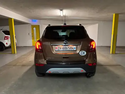 Opel Mokka X 1.4 Turbo 152 ch — SUV compact 4WD, seulement 69 000 km — Heckansicht