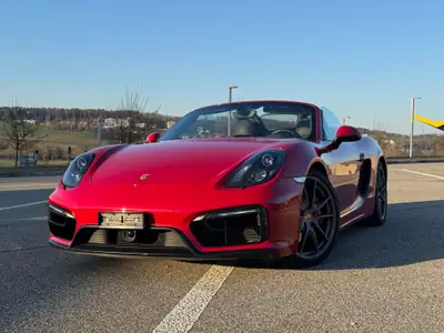 Porsche 718 Boxster GTS 3.4 PDK — Roadster légendaire, 330 ch et faible kilométrage — côté