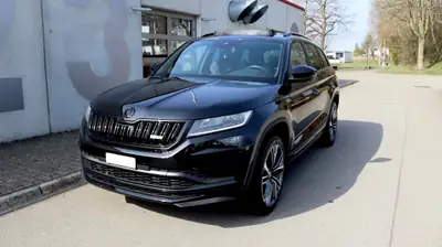 Skoda Kodiaq 2.0 Bi-TDI RS 4x4 — SUV premium diesel 240 ch, intégrale performante — side view