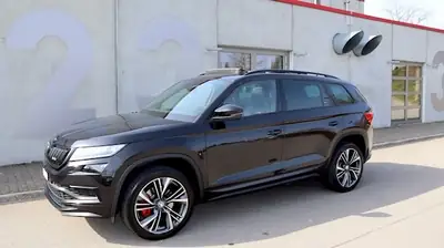Skoda Kodiaq 2.0 Bi-TDI RS 4x4 — SUV premium diesel 240 ch, intégrale performante — dashboard