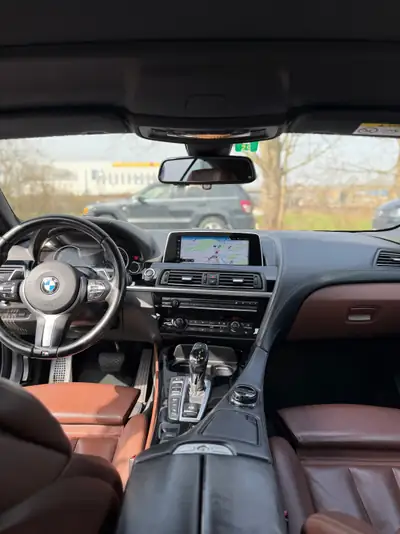 BMW 640i Cabrio xDrive — Cabriolet M Sportpaket, 320 ch et luxe à ciel ouvert — interni