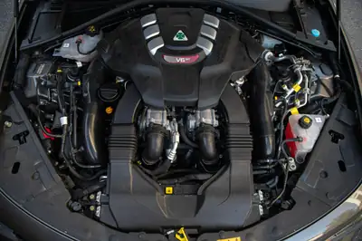 Alfa Romeo Giulia 2.9 V6 Quadrifoglio — 510 ch, sportive italienne d'exception — détail