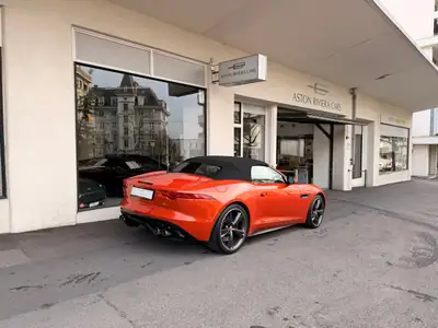 Jaguar F-Type Convertible 5.0 V8 S/C — Roadster british de prestige, couleur Fire Sand mythique — Miniatur 10