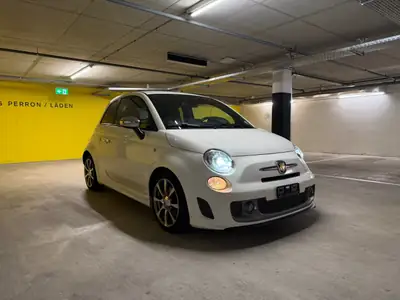 Fiat 595 Abarth 1.4 Turbo — Sportive compacte dynamique, 99'100 km — Heckansicht