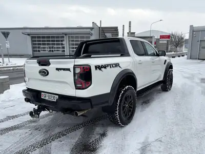 Ford Ranger Raptor 3.0 EcoBoost 4x4 — Pickup haute performance, état neuf — Heckansicht