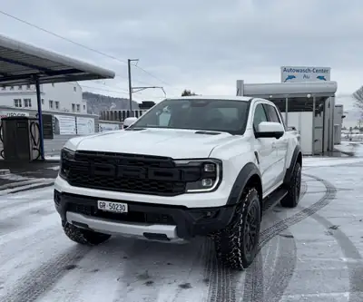 Ford Ranger Raptor 3.0 EcoBoost 4x4 — Pickup haute performance, état neuf — Außenansicht