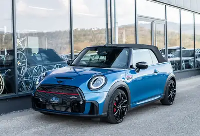 MINI Cooper JCW Cabrio — Cabriolet sportif 231 ch, faible kilométrage, garantie 48 mois — interior