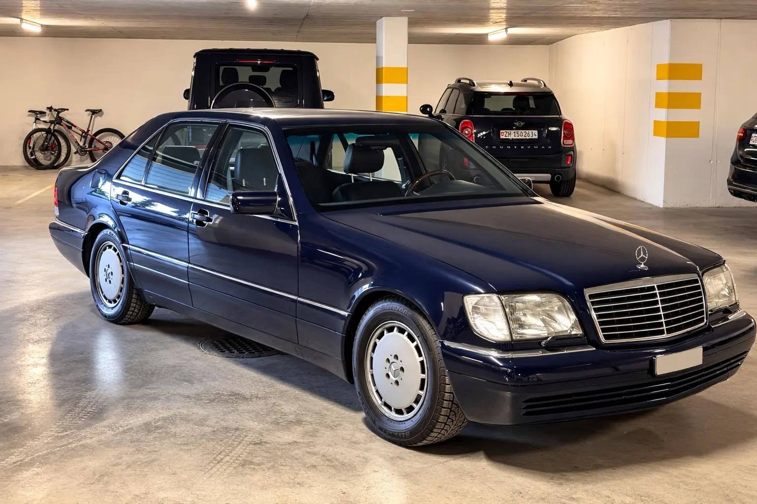 Mercedes-Benz S 600 W140 — Berline de prestige, 394 ch, histoire automobile — vista esterna