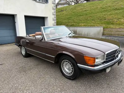 Mercedes-Benz SL 280 — Roadster iconique de 1981, sans accident, prêt pour la route — vista esterna