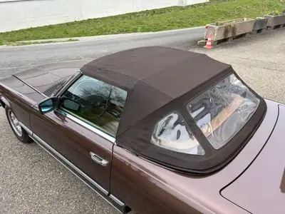 Mercedes-Benz SL 280 — Roadster iconique de 1981, sans accident, prêt pour la route — cruscotto