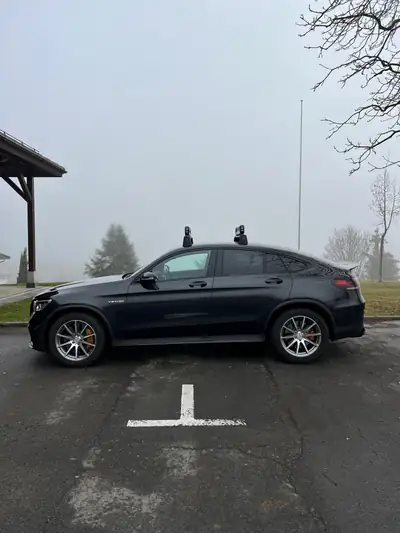 Mercedes-Benz GLC 63 AMG Coupé — 510 ch, design haute performance, 47'000 km — fianco