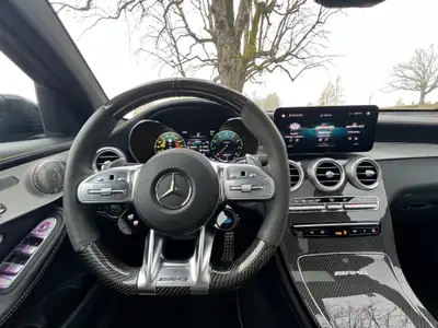 Mercedes-Benz GLC 63 AMG Coupé — 510 ch, design haute performance, 47'000 km — Miniatura 12