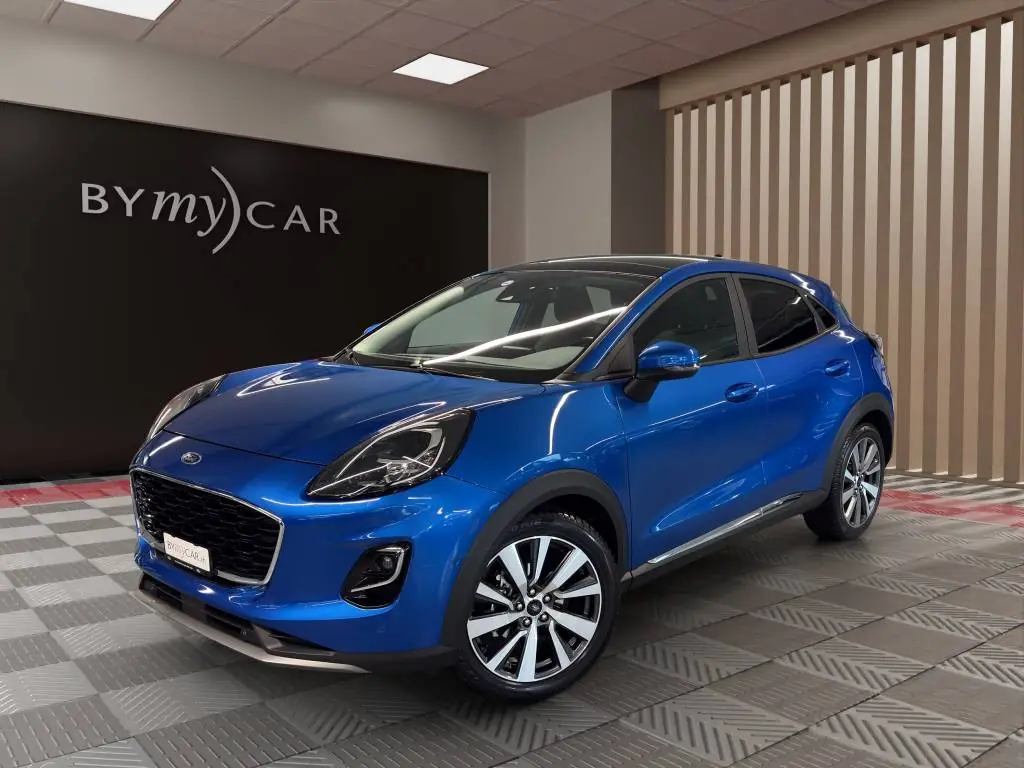 Ford Puma 1.0 MHEV Titanium X — SUV compact hybride, 33 000 km seulement