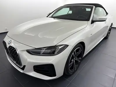 BMW 420d 48V Cabrio M Sport — Cabriolet diesel hybride rechargé, première main — exterior view