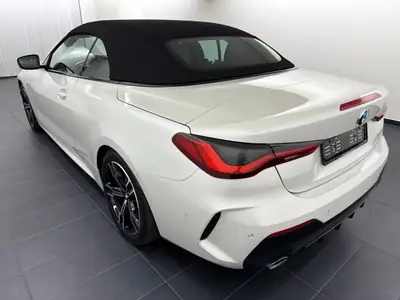 BMW 420d 48V Cabrio M Sport — Cabriolet diesel hybride rechargé, première main — side view
