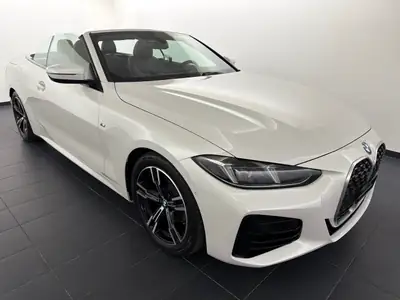 BMW 420d 48V Cabrio M Sport — Cabriolet diesel hybride rechargé, première main — interior