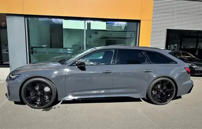 Audi RS6 Avant 4.0 TFSI V8 quattro — Berline de prestige 600 ch, très faible kilométrage — Miniature 8