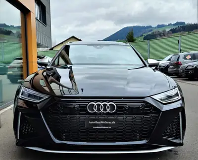Audi RS6 Avant 4.0 TFSI V8 — Berline de prestige 600 ch, kilométrage exceptionnel — rear view