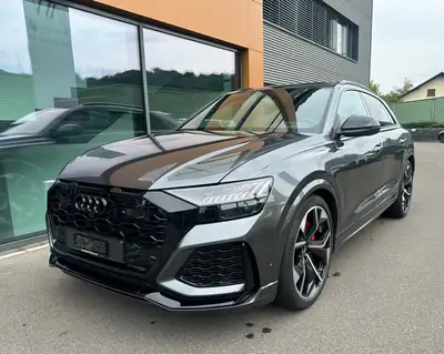 Audi RS Q8 4.0 V8 TFSI Quattro — 600 ch, freins céramique, 29 900 km — exterior view