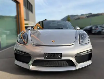 Porsche 718 Boxster 3.8 Spyder — Cabriolet sportif manuel, 375 ch, édition limitée — detail