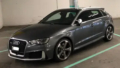 Audi RS3 2.5 TSI Quattro — Performance sportive, 65'000 km seulement — vue extérieure
